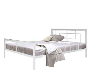 Кровать Кантерано 140х200 белого цвета