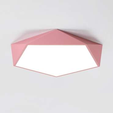 Потолочный светильник Meterio 62 розового цвета