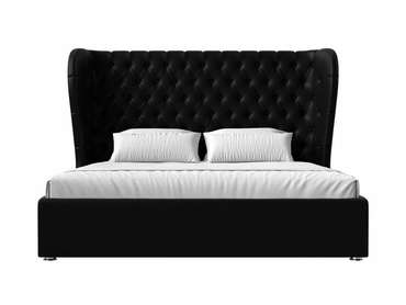 Кровать Далия 180х200 черного цвета с подъемным механизмом