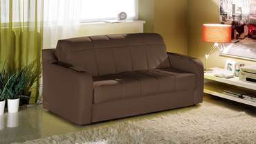 Диван-кровать Тифани коричневого цвета