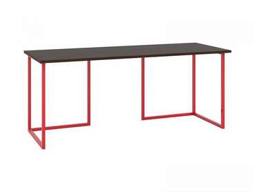 Письменный стол Board 180x70 с основанием красного цвета