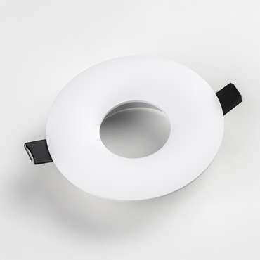 Круглый встраиваемый светильник Levigo белого цвета