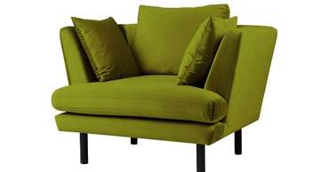 Кресло Djun зеленого цвета