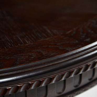 Раздвижной обеденный стол Stefano коричневого цвета