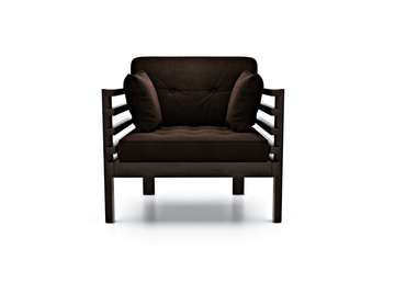 Кресло Стоун коричневого цвета