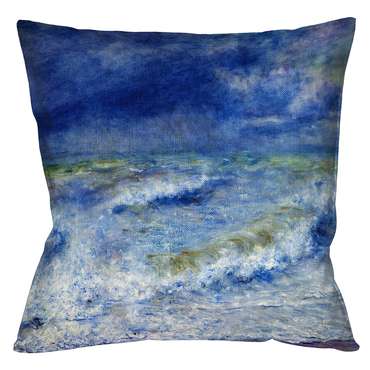 Декоративная арт подушка Морской пейзаж