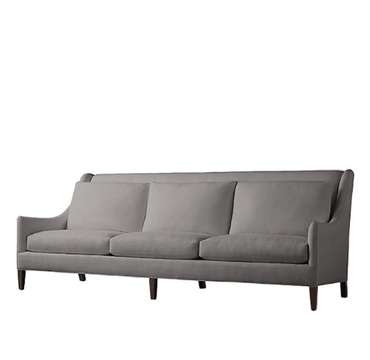 Диван Sloan Slope 270 серого цвета
