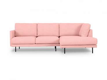 Угловой диван Ricadi розового цвета