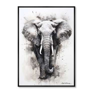 Репродукция картины Walking elephants, No 1, 2024г.