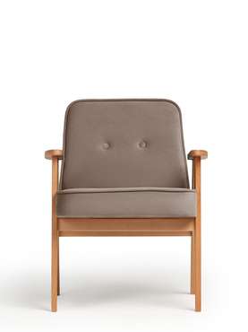 Кресло Несс светло-коричневого цвета
