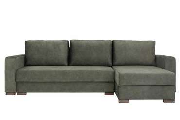 Угловой диван-кровать Гефест цвета хаки