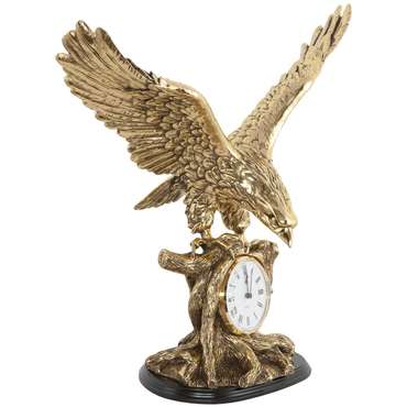 Часы настольные Орел бронзового цвета