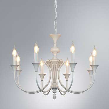 Подвесная люстра Arte Lamp COLLINETTA A4094LM-8WH