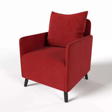 Кресло Будапешт красного цвета