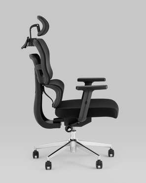 Кресло офисное Top Chairs Techno черного цвета