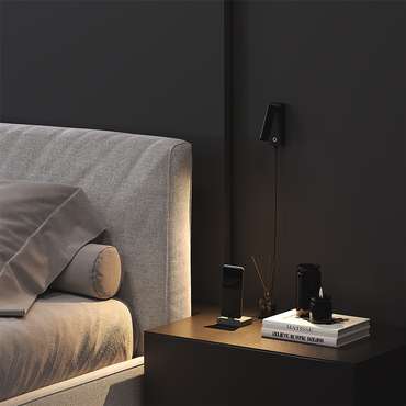 Настенный светильник (бра) Technical C078WL-L3WBS3K Twist Wall