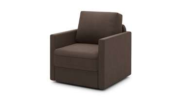 Кресло Стелф Эко S темно-коричневого цвета
