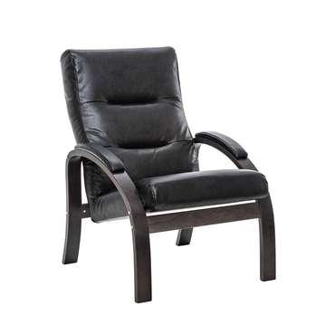 Кресло Лион черного цвета