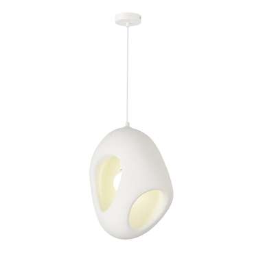 Светильник подвесной ST-Luce белый/белый E27 1*60W WABI SABI