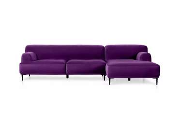 Угловой диван Portofino фиолетового цвета