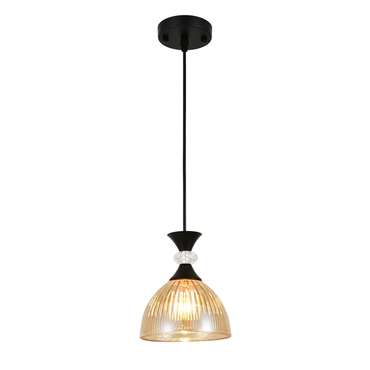 Подвесной светильник Escada 1112/1S E14*40W Black/Amber