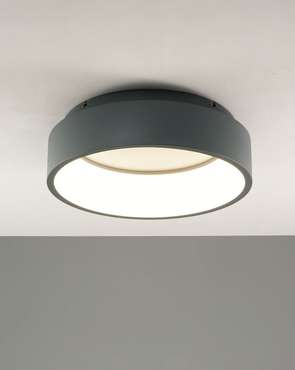 Светодиодный потолочный светильник Piero серого цвета