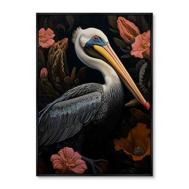 Репродукция картины Beautiful Pelicans, No 1, 2024г.