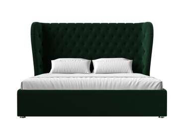 Кровать Далия 180х200 зеленого цвета с подъемным механизмом