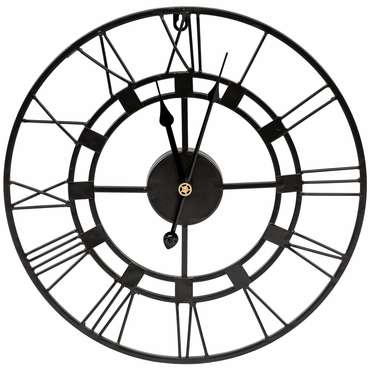 Часы настенные Пилар черного цвета