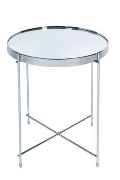 Приставной столик Gatsby M серебряного цвета