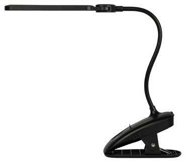 Настольная лампа NLED-512 Б0057208 (пластик, цвет черный)