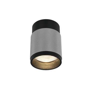 Светильник накладной iLEDEX Delta 1955-10W-3000K-36 BK+SL