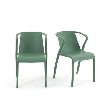 Комплект из двух стульев Predsida зеленого цвета