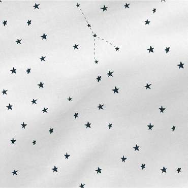 Набор из двух наволочек Blanc Constellation 50x75 белого цвета