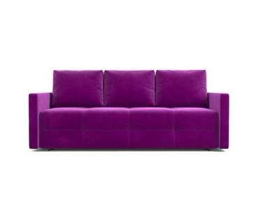 Прямой диван-кровать Марсель 2 фиолетового цвета