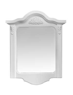 Зеркало Akrata в раме белого цвета