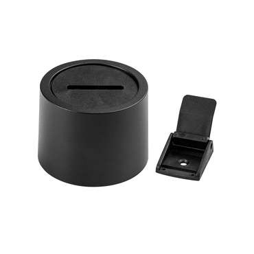 Крепление потолочное трековое NOVE ЧЕРНЫЙ