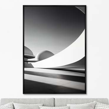 Репродукция картины Architecture, curves of large arches, No 1, 2024г.