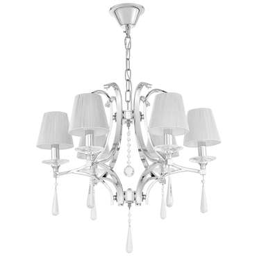 Хрустальная подвесная люстра Lumina Deco Venisia LDP 8810-6 SL