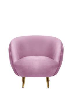Кресло Benee розового цвета
