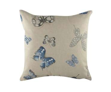 Подушка "Blue Butterflies"