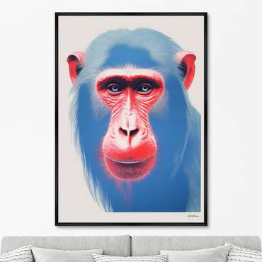 Репродукция картины The Monkeys, No 2, 2024г.
