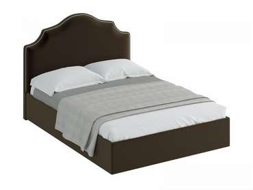 Кровать Queen Victoria L темно-коричневого цвета 160х200