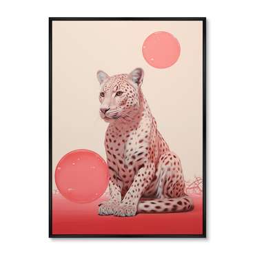 Репродукция картины The pink ones, No 2, 2024г.