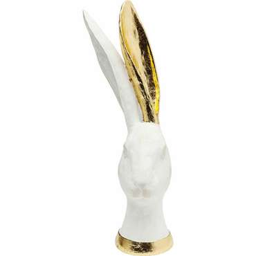 Статуэтка Bunny бело-золотого цвета