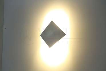 Светодиодное бра Origami серого цвета