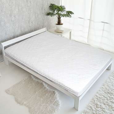 Наматрасник-чехол 180х200х20, синтепон 100 гр, верх бязь, 100% хлопок