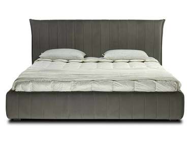 Кровать Hype 200х200 серого цвета с подъемным меxанизмом