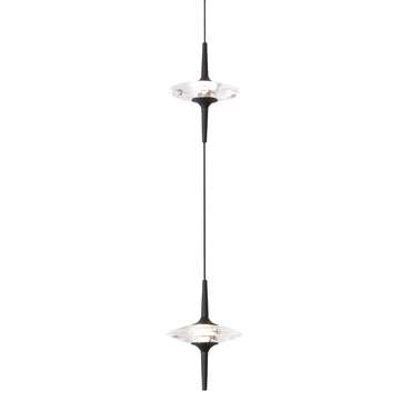 Светильник подвесной ST-Luce Черный/Прозрачный LED 2*5W 4000K ZENITH