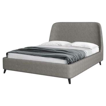 Кровать без основания Style Flaton 160x200 серого цвета